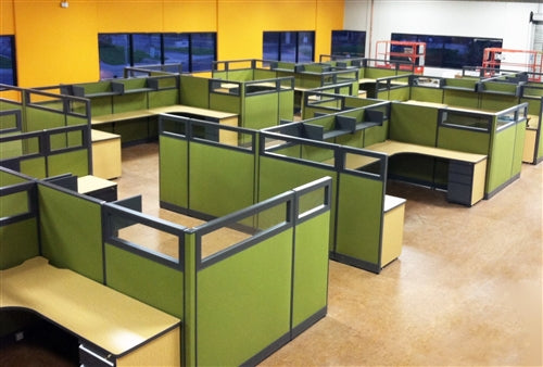 Used Modular Office Cubicle Workstations - Product Photo 2