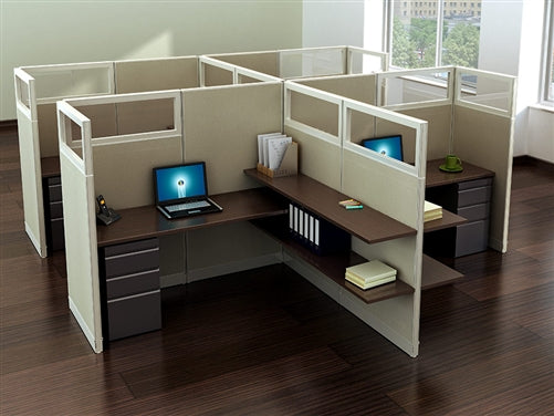 Used Modular Office Cubicle Workstations - Product Photo 5