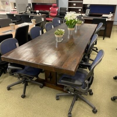 Solid Wood Conference Table - Product Photo 1