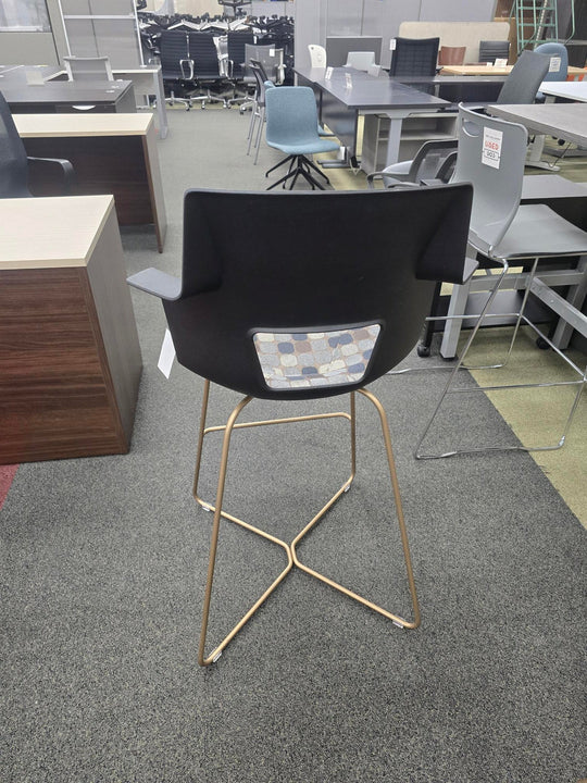 Pre-owned Steelcase Turnstone Stool with Fabric Cushion $125