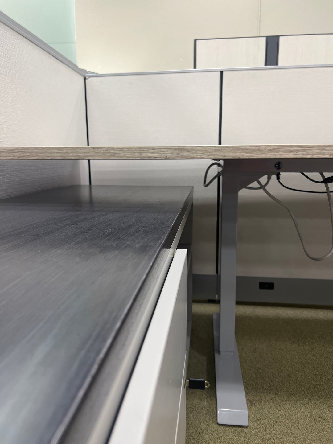 Offset Desk Offset Sit-Stand Desk