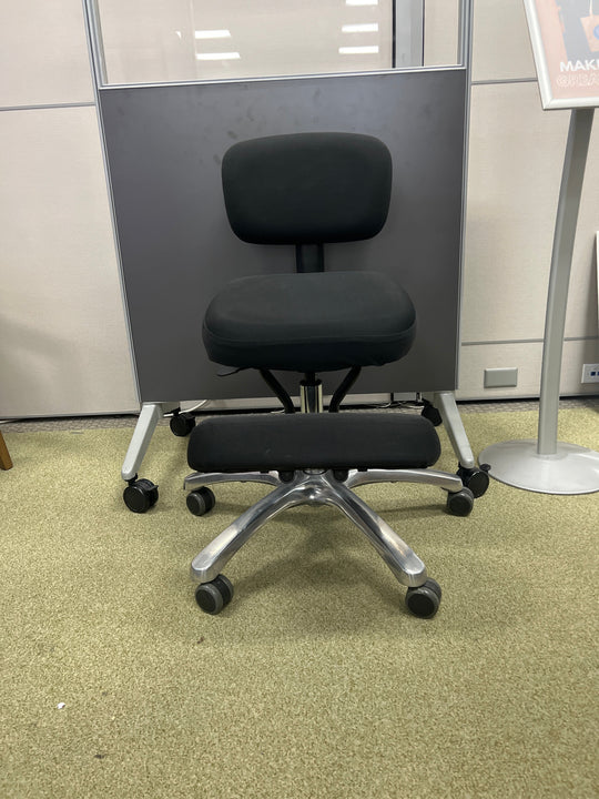 Black Ergo Posture Chair 2