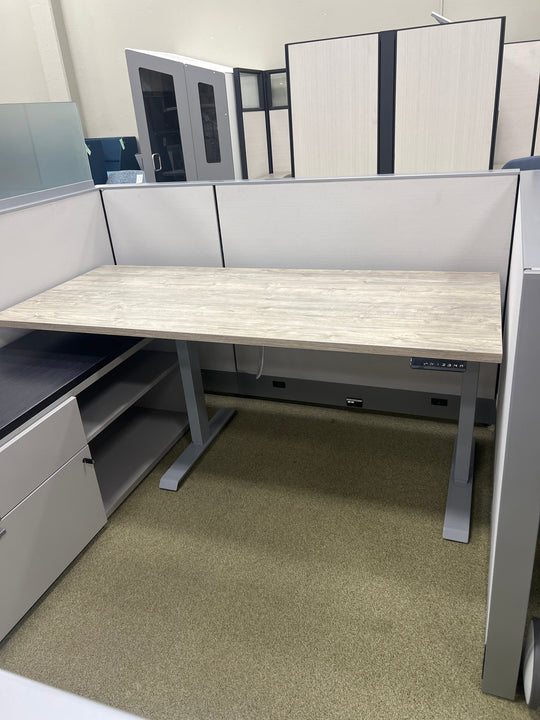 Offset Desk Offset Sit-Stand Desk