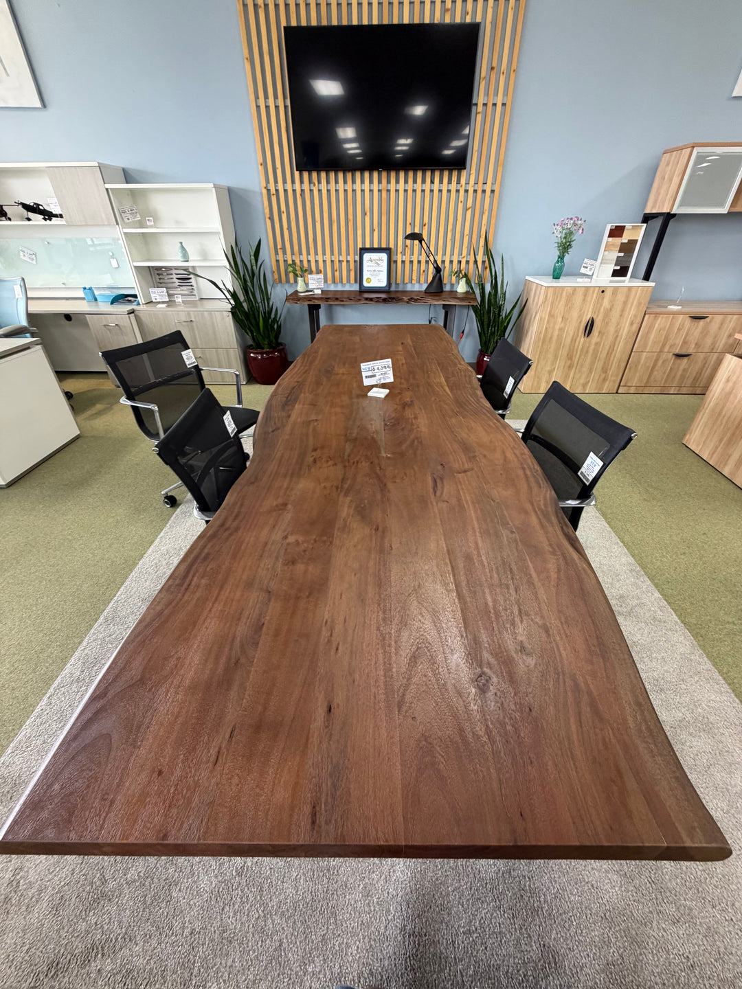 Live Edge Solid Wood Table
