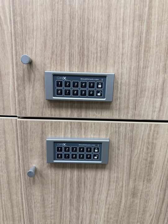 Electronic Lockers- sold in sets of 2 (Top and bottom Locker)