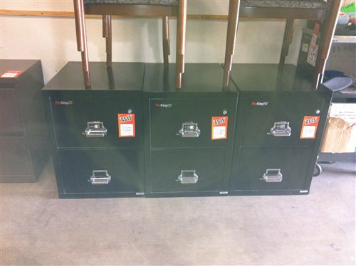 Used Fire King Fireproof Filing Cabinets