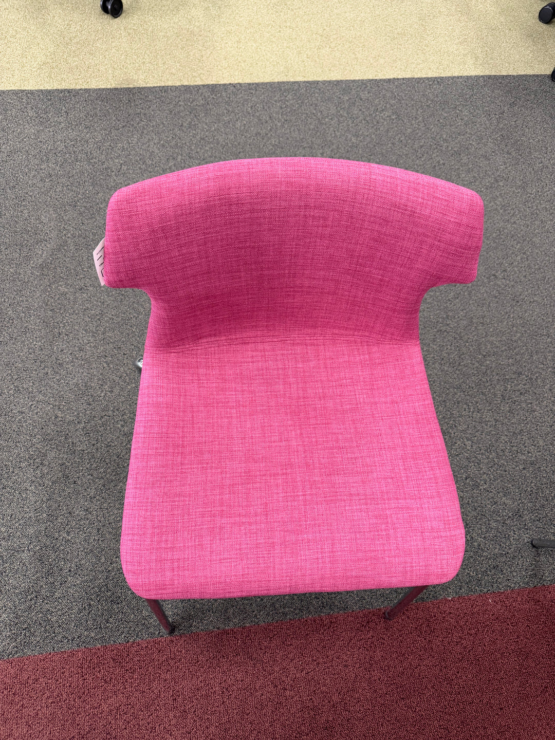 Tikal Four leg guest chair finish cranberry