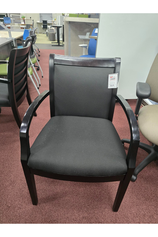 Pre-Owned OFFICE STAR Napa Espresso Guest Chair $20