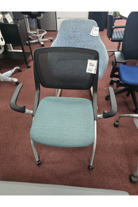 Pre-Owned HON Motivate Nesting Chair with Arms $35