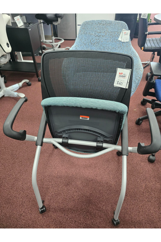 Pre-Owned HON Motivate Nesting Chair with Arms $35