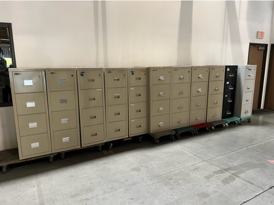 Used FireKing File Cabinets