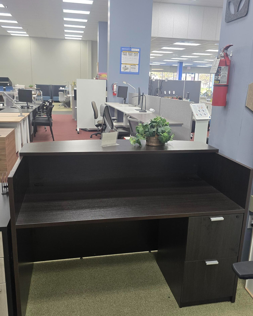 Pre-owned Reception Desk 30" x 60" $745