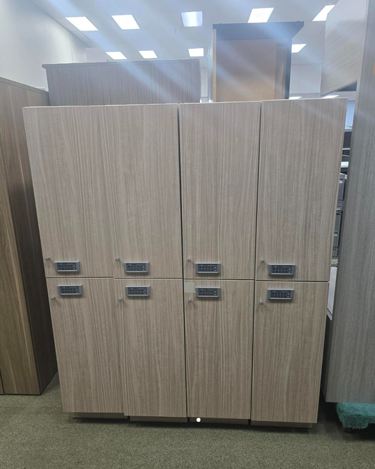 Pre-Owned Double Lockers with StealthLock 60"X 12" $295