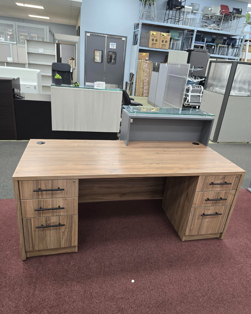 Pre-Owned Reception Desk 72" X 30" $1295