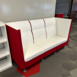 Arcadia Couch & couch w/ bar top table