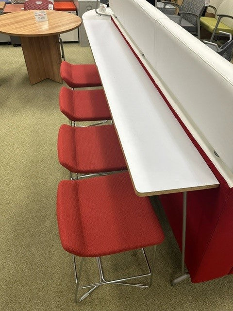 Arcadia couch w/ bar height table