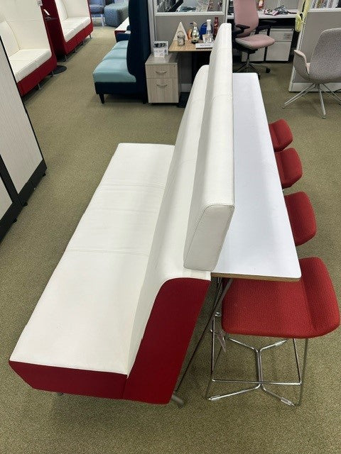 Arcadia couch w/ bar height table